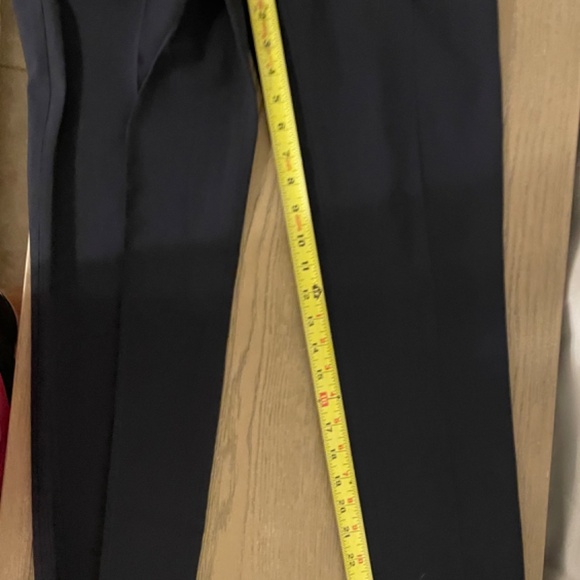 Theory testra 2B edition pants. Size 0. Color navy blue. EUC. - Picture 5 of 5